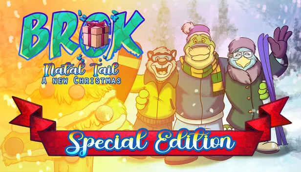 BROK Natal Tail 鳄鱼侦探布罗格 – 尾诞节，新的圣诞 - SPECIAL EDITION